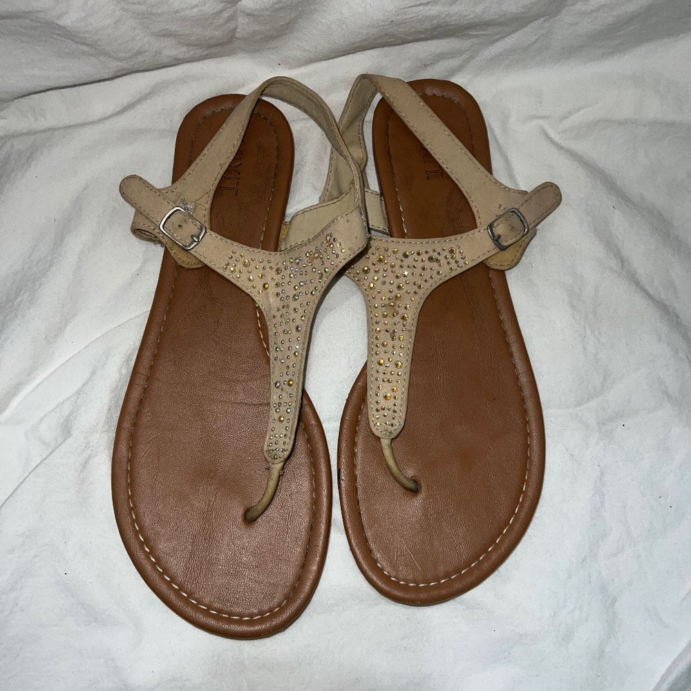 Beige Sandals